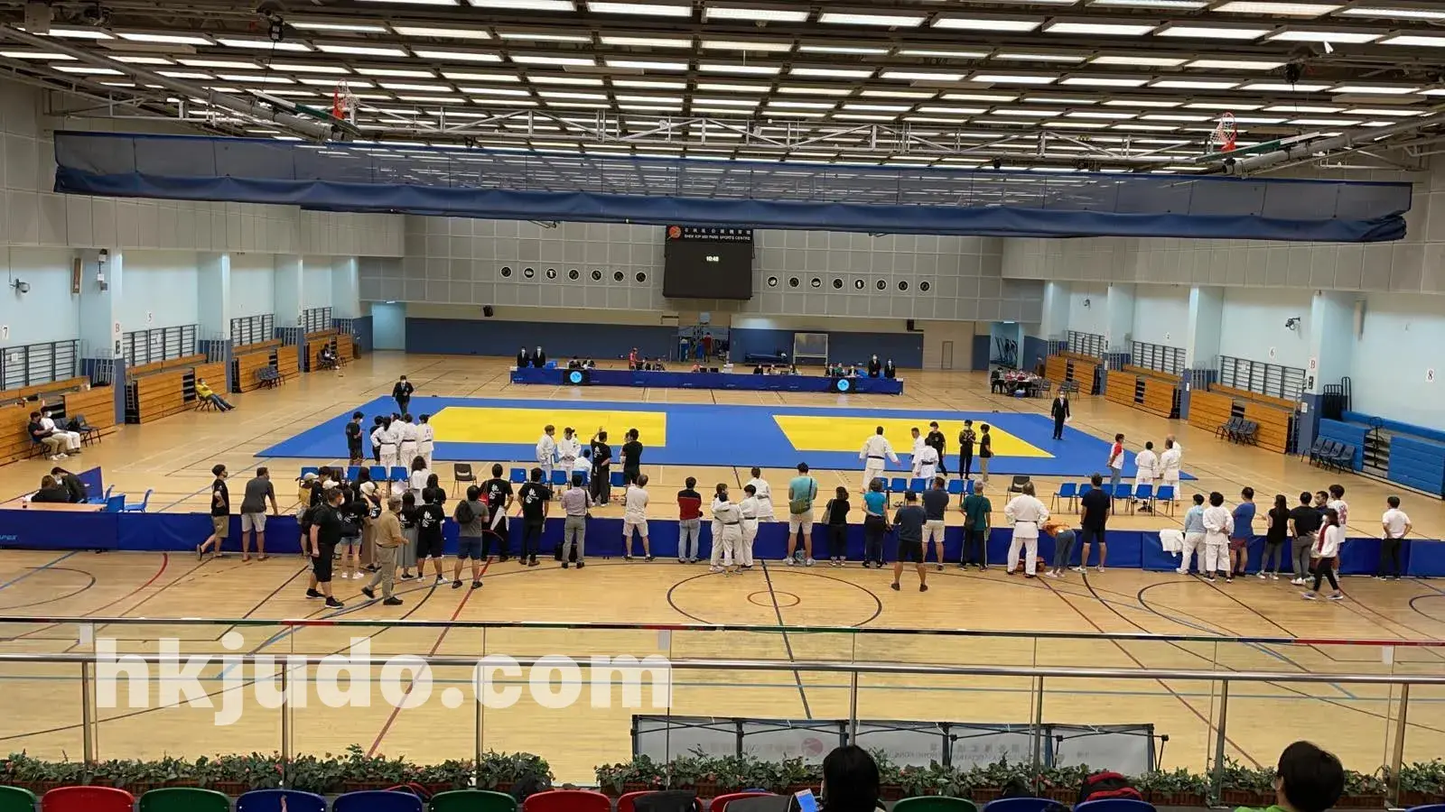 香港本地柔道隊際賽事場館資料照片