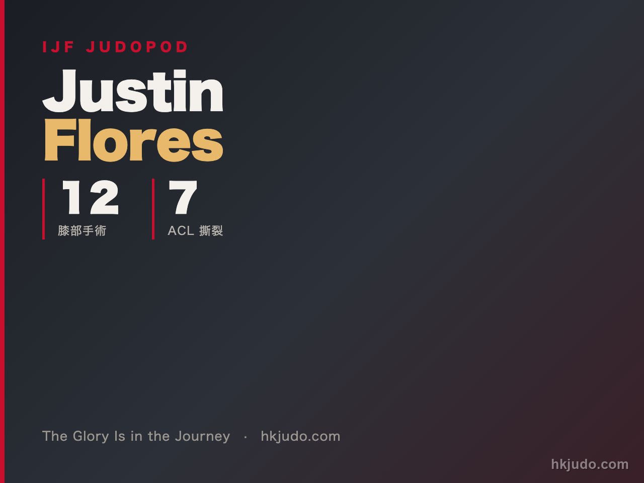 國際柔道聯盟 JudoPod 節目資訊圖(圖由 hkjudo.com 製作)